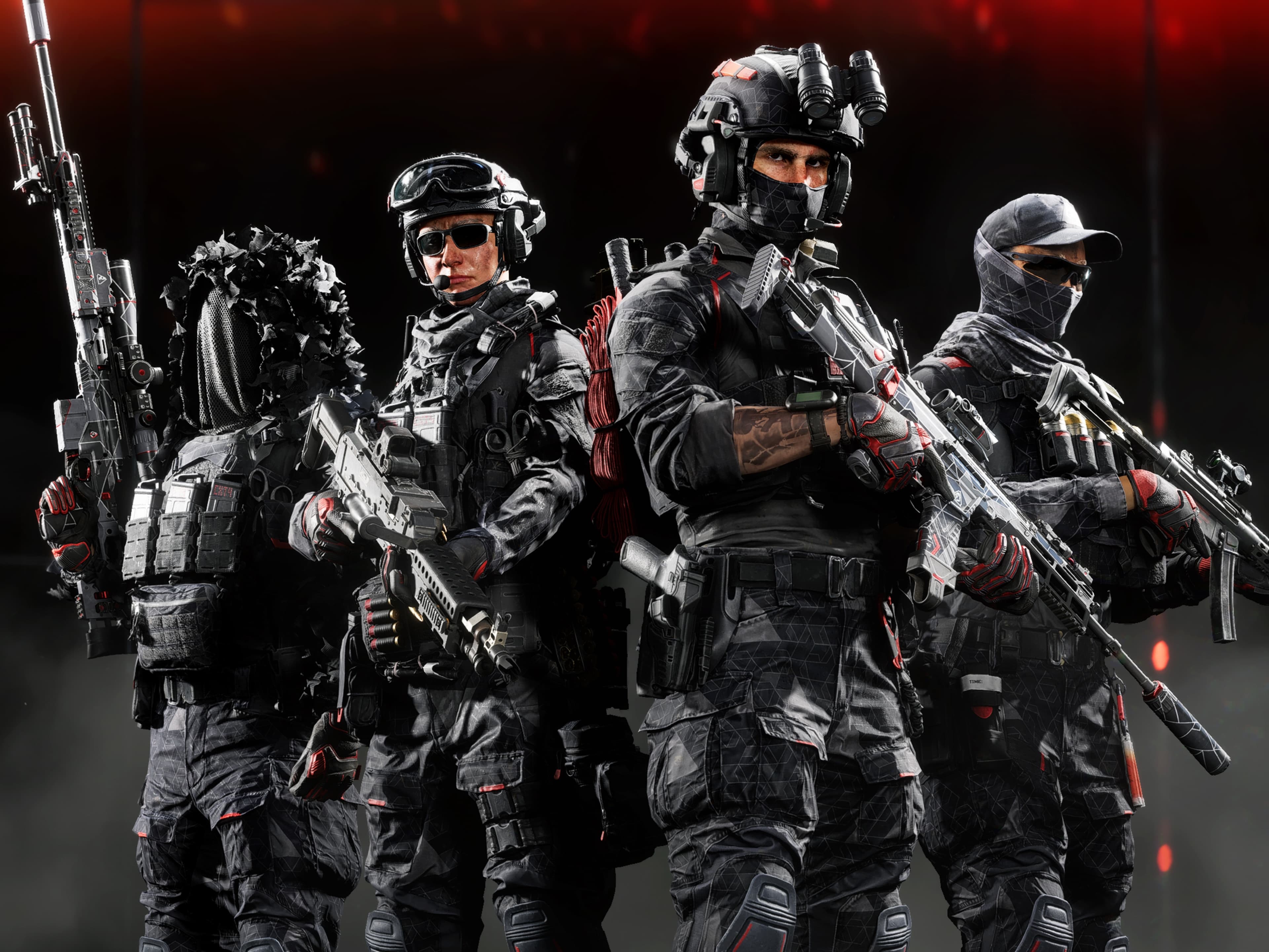 Battlefield 6 Phantom Squad soldier skins promotional art from the EA buy page