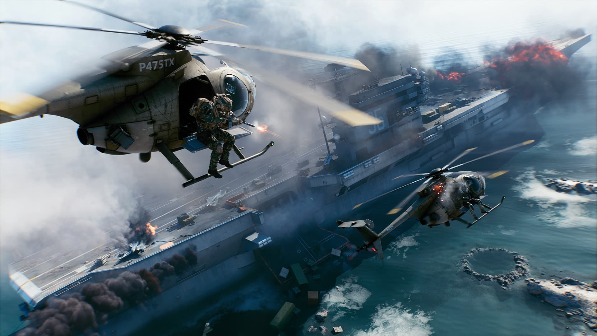 Official Battlefield 6 REDSEC action screenshot from EA